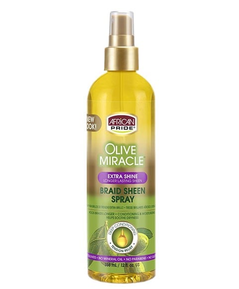 Olive Miracle Extra Shine Braid Sheen Spray