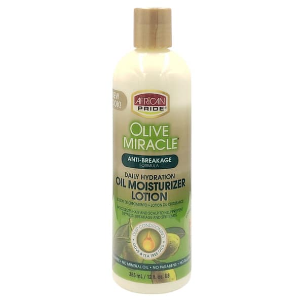 African Pride Olive Miracle Anti-Breakage Moisturizer Lotion 355ml