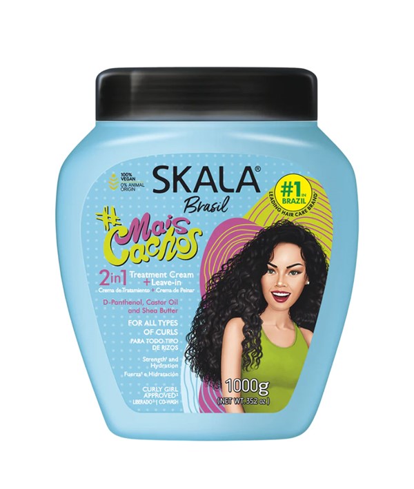 Skala Expert Mais Cachos 2 In 1 Leave In Treatment Cream