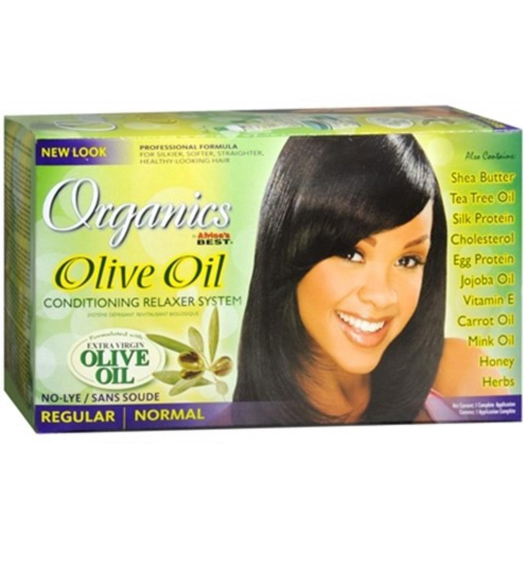 Organics Olive Oil No Lye Conditioning Relaxer